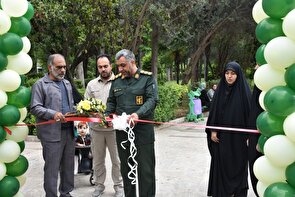 افتتاح نمایشگاه اقتصاد مقاومتی در پارک شهر گرگان به مناسبت هفته بسیج سازندگی