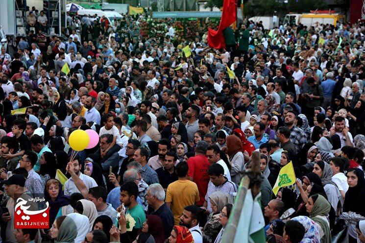 جشن بزرگ امام رضایی‌ها در تهران