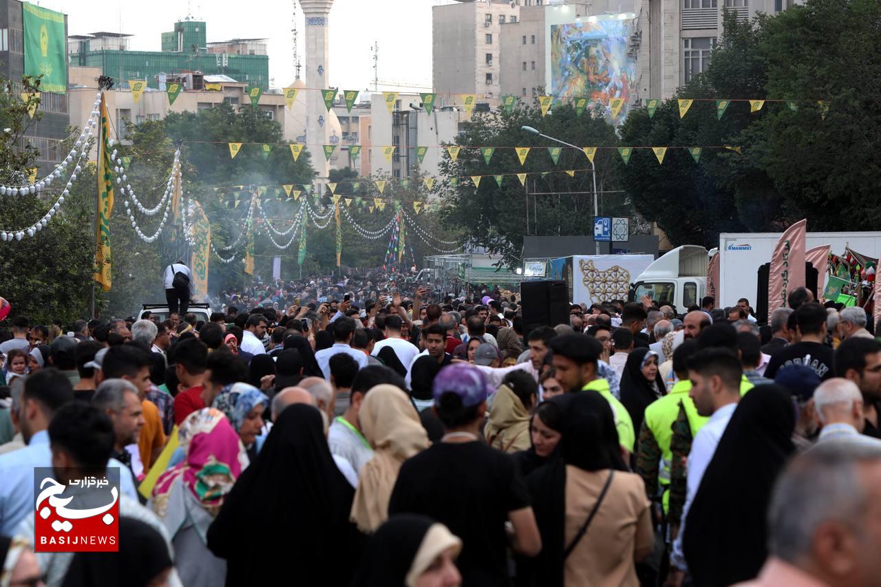 جشن بزرگ امام رضایی‌ها در تهران