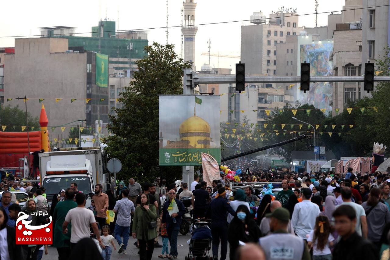 جشن بزرگ امام رضایی‌ها در تهران