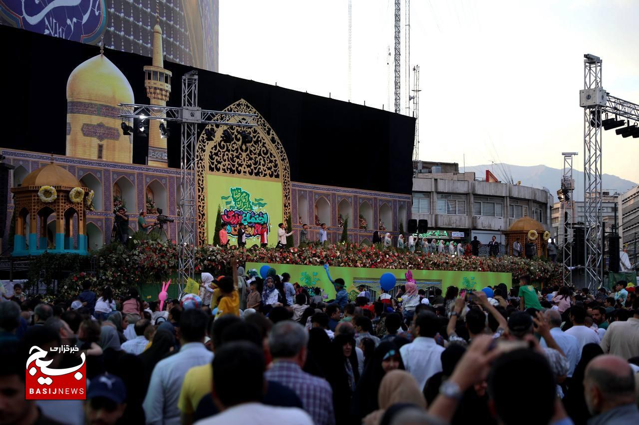 جشن بزرگ امام رضایی‌ها در تهران