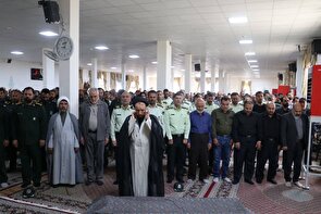 مراسم تشییع پیکر والده مکرمه شهید فرج الله جمشیدی