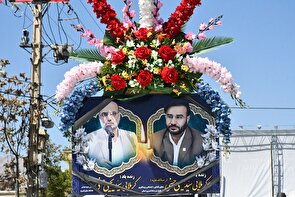 تشییع باشکوه دو قاضی خوشنام در یاسوج + (تصاویر)