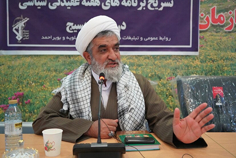 نشست خبری تشریح برنامه های هفته عقیدتی سیاسی در سپاه فتح