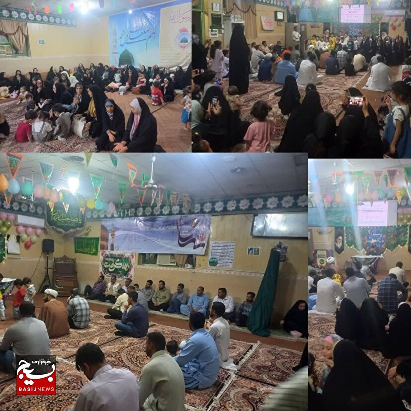 جشن میلاد امام رضا (ع) در شهرستان میرجاوه