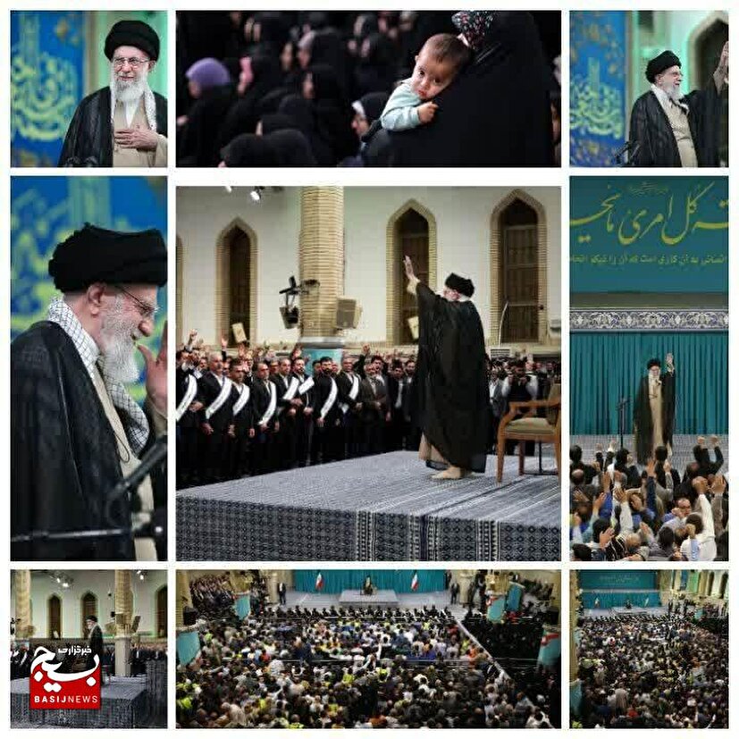 حضور کارگران سیستان و بلوچستان در مراسم دیدار کارگران کشور با رهبر معظم انقلاب
