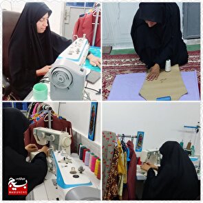 کارآفرینی بانوی پرتلاش روستای کریم آباد در شهرستان هندیجان