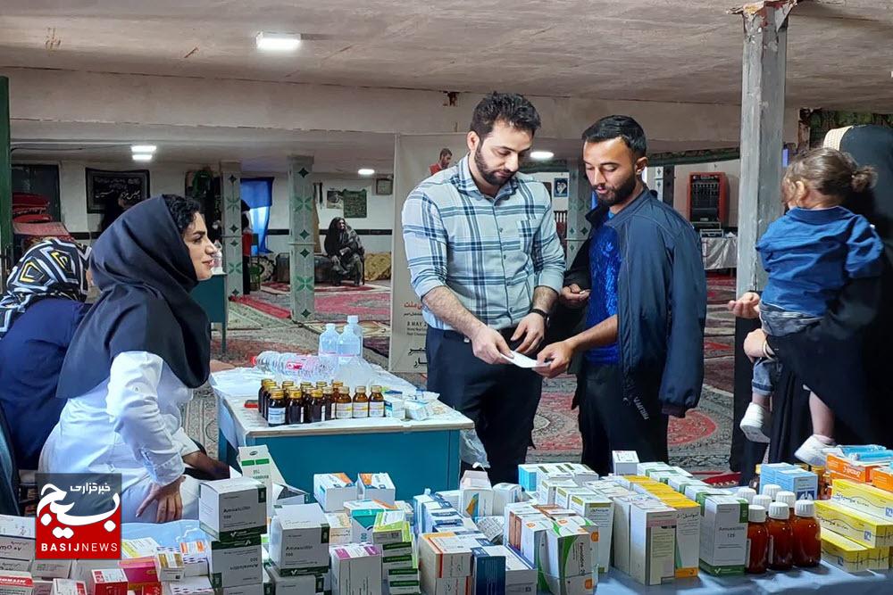 اعزام کاروان سلامت جمعیت هلال احمر شهرستان بهار به روستای دربند