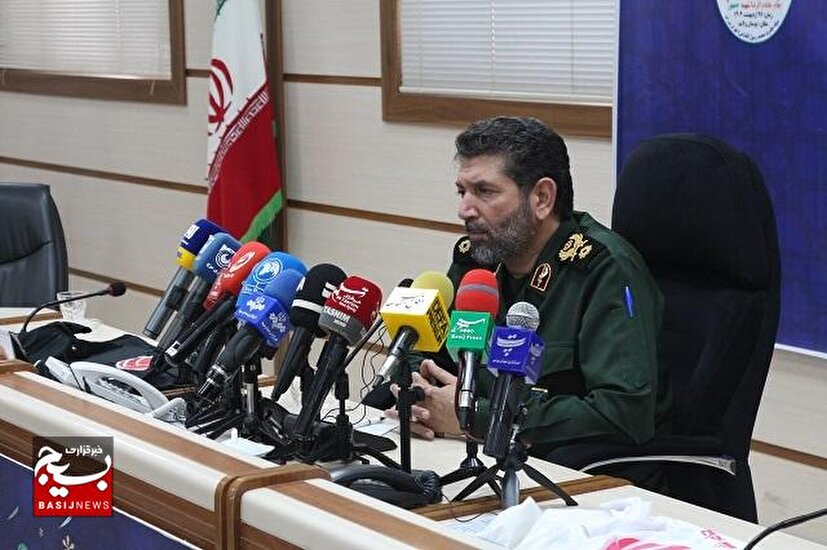 نشست خبری سردار فرمانده سپاه تهران بزرگ با اصحاب رسانه برگزار شد