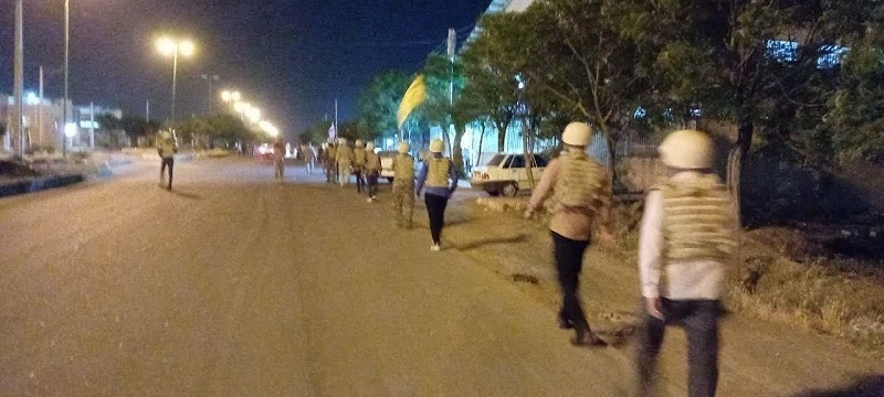 پیاده روی آموزشی به سمت قلعه نظام آباد شهرستان آران وبیدگل