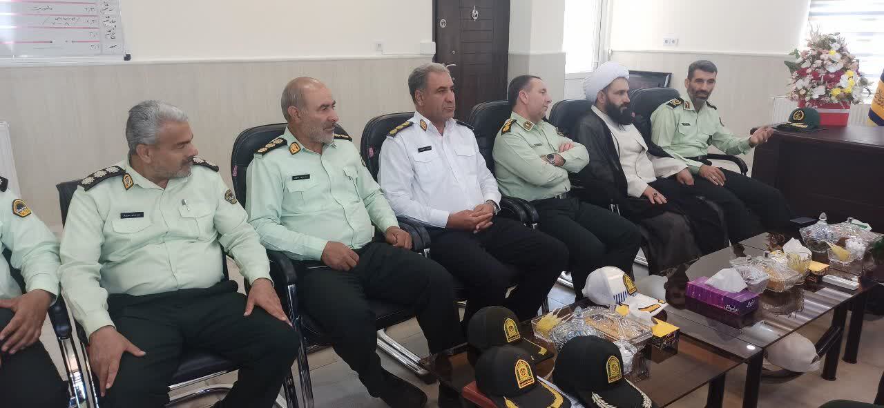 دیدار فرمانده انتظامی استان با فرمانده جدید سپاه فتح