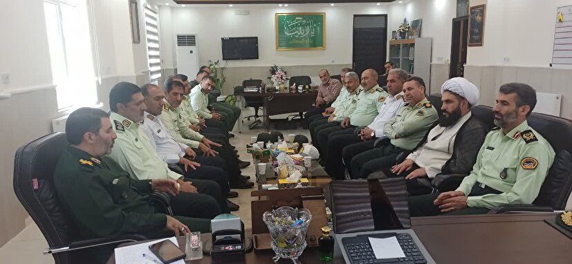 دیدار فرمانده انتظامی استان با فرمانده جدید سپاه فتح +( تصاویر)