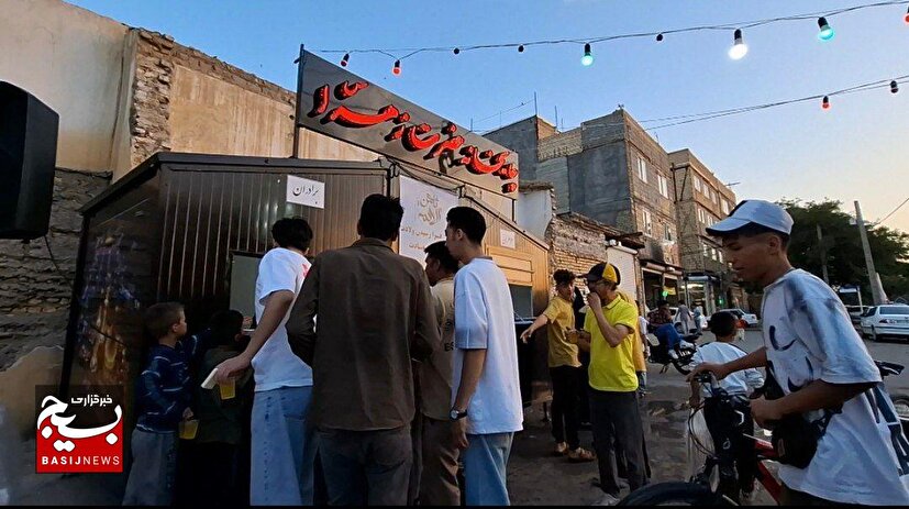 مشق عشق در خیمه حضرت زهرا(س)