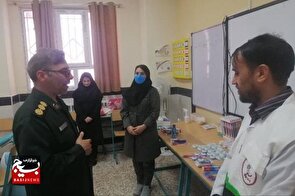 معاینه رایگان دهان و دندان دانش‌آموزان در مدارس شاهد بجنورد