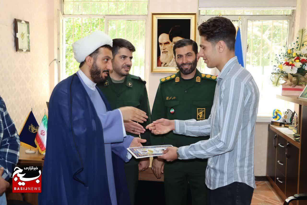تجلیل از جودوکار بسیجی راه یافته به اردوی تیم ملی