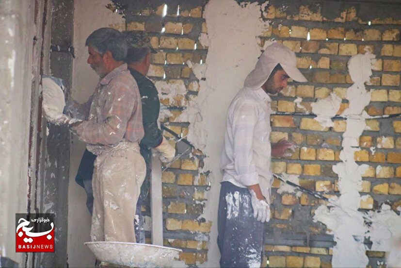 جهاد بسیجیان در دمای ۴۸ درجه، ادامه‌دهنده راه شهدای خدمت است