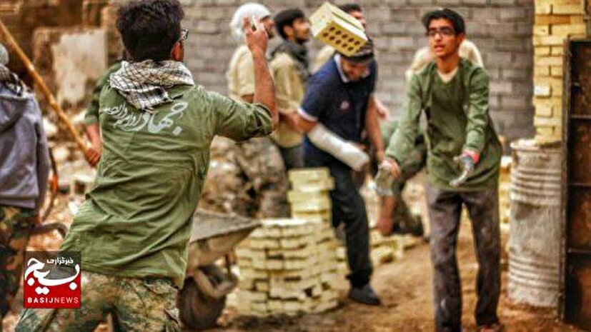 نقش جوانان بسیجی در سازندگی و آبادانی روستاها