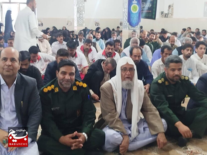 برگزاری اولین سالگرد شهدای خدمت و شهید جمهور در شهرستان میرجاوه