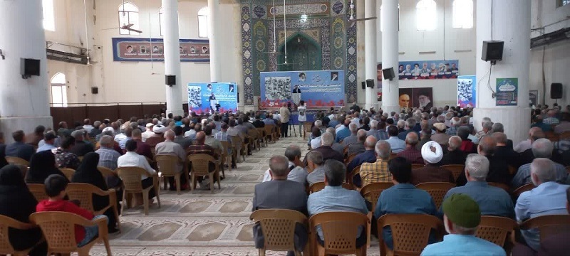 گردهمایی بزرگ رزمندگان و ایثارگران دفاع مقدس شهرستان لنجان