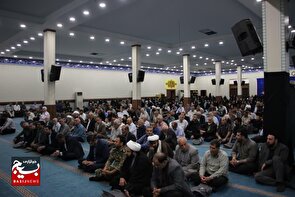 مراسم اولین سالگرد شهادت رئیس‌جمهور شهید و شهدای خدمت در ساوجبلاغ برگزار شد+تصاویر