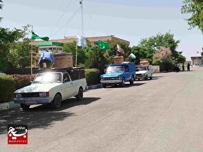 اهداء۴ سری جهیزیه به نوعروسان فریمانی+فیلم و عکس