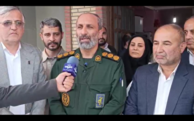 فلسفه وجودی سپاه خدمت بی منت به مردم است/ارائه ۹۱۴۸ خدمت توسط ۵۰ گروه جهادی فعال در سطح استان