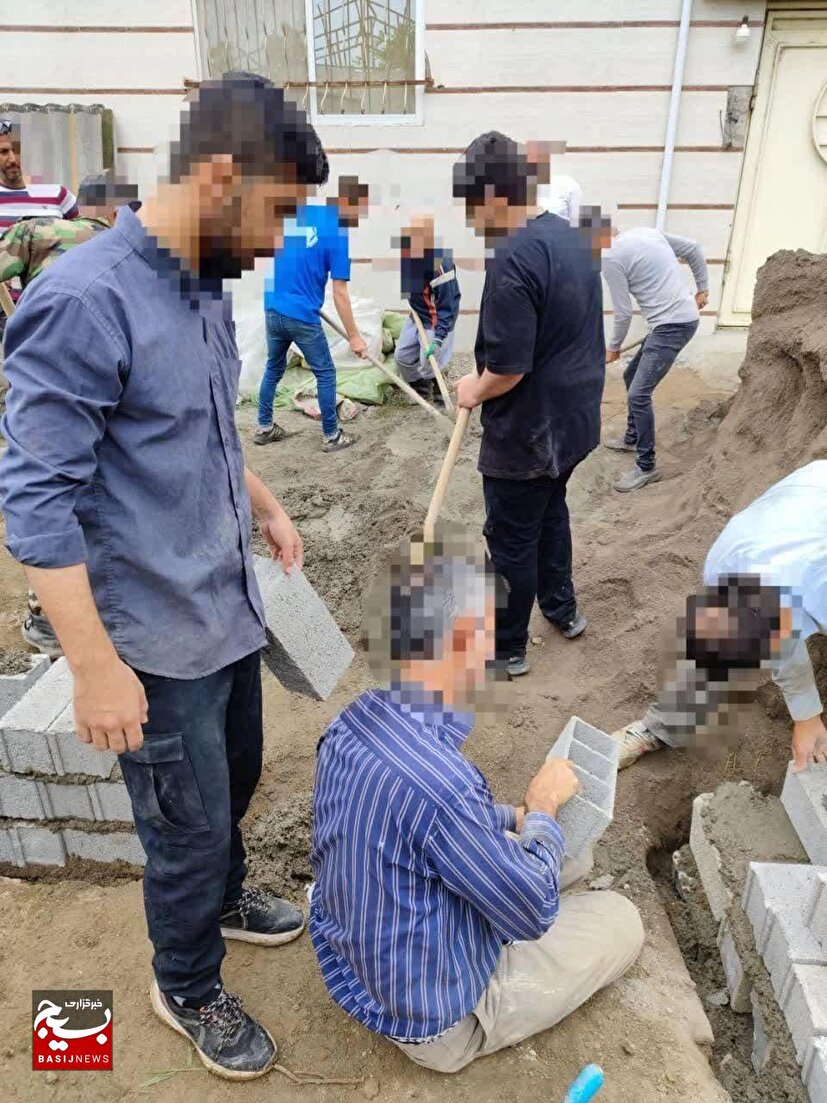 یک قدم به سوی امید/ گروه جهادی شهید برسنجی در زرگرشهر به یاری محرومان شتافتند