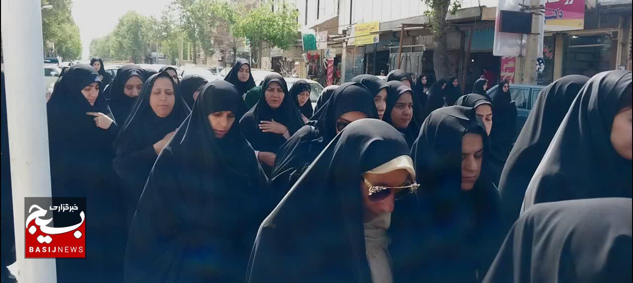 مراسم عزاداری و دسته‌روی مردم الشتر به مناسبت سالروز شهادت امام جعفر صادق (ع)+عکس و فیلم