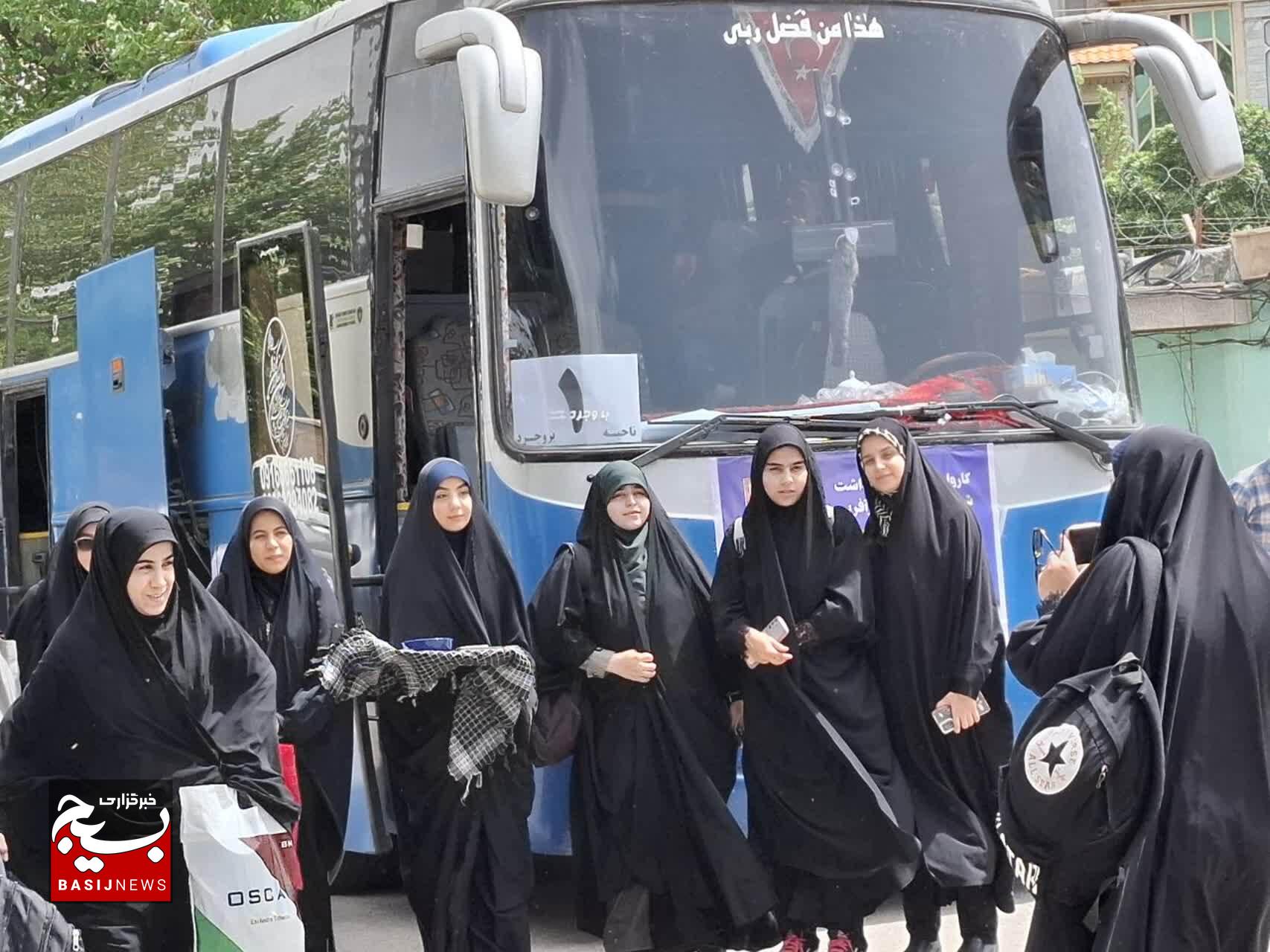 اعزام ۳۰۰‌ بروجردی به مناطق عملیاتی بازی‌دراز