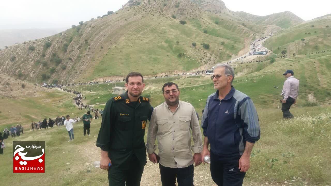 اعزام ۲۳۰ کارمند بسیجی لرستانی به اردوی راهیان نور برای بازدید از منطقه عملیاتی بازی دراز +عکس
