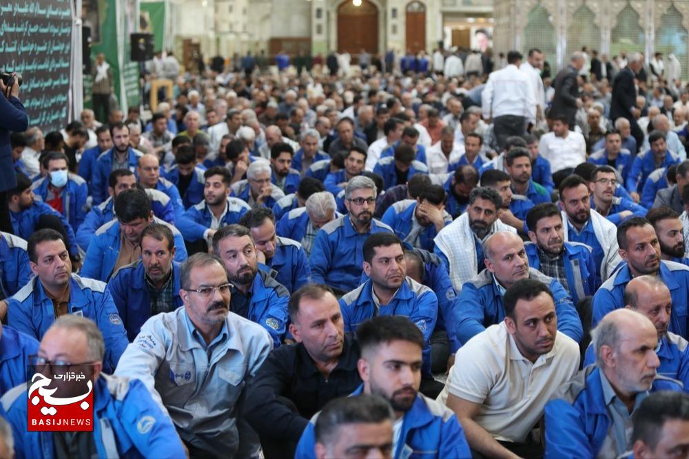 تجدید میثاق بسیج کارگران و کارخانجات با آرمان‌های امام راحل
