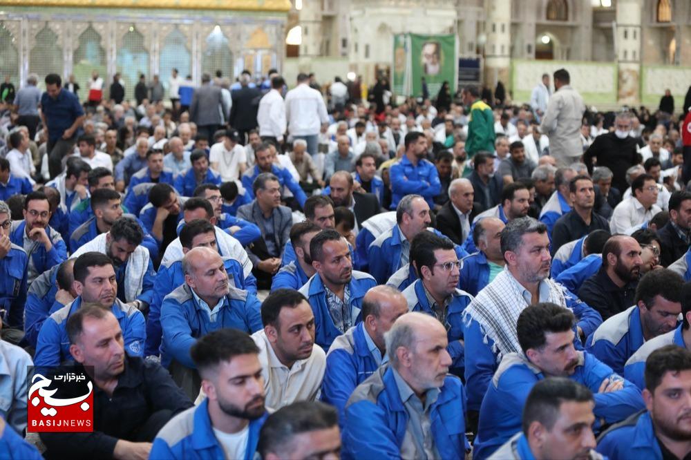تجدید میثاق بسیج کارگران و کارخانجات با آرمان‌های امام راحل
