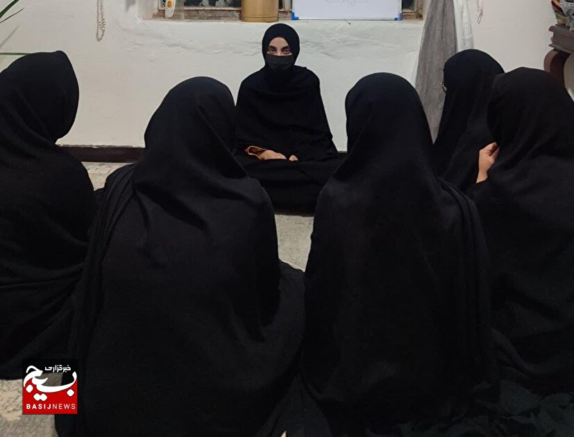 برگزاری کارگاه عفاف و حجاب  در ناحیه مقاومت بسیج تفتان