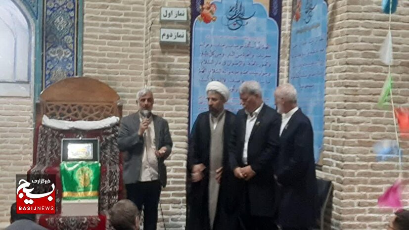 آیین میلاد با سعادت بانوی کرامت با حضور خادمین
