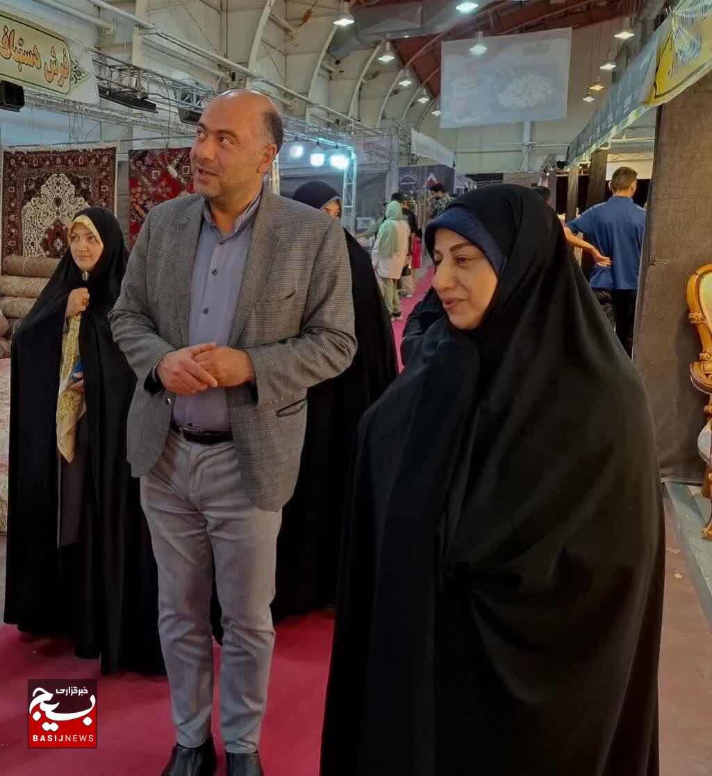 دوازدهمین نمایشگاه ملزومات جهیزیه استان قزوین افتتاح شد