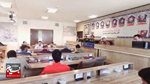 نخستین جلسه شورای فرماندهان پایگاه‌های بسیج شهرستان گرمه در هفته عقیدتی برگزار شد.