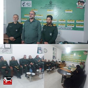 حضور ریاست محترم سازمان بسیج عشایری کشور در حوزه مقاومت عشایری حضرت ابالفضل العباس (ع)