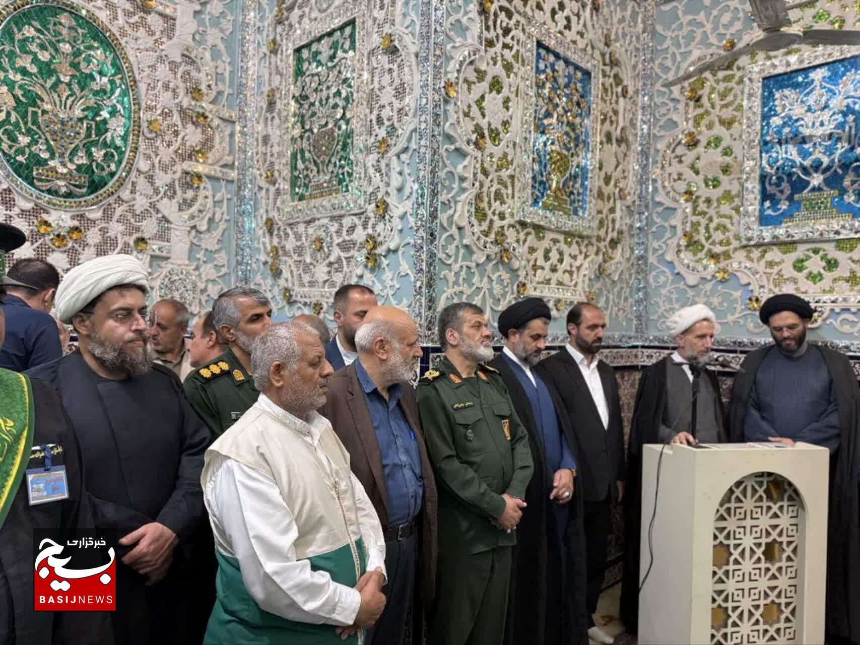 آئين غبارروبی در بارگاه ملكوتی شاهزاده حسین بن الرضا(علیه السلام)
