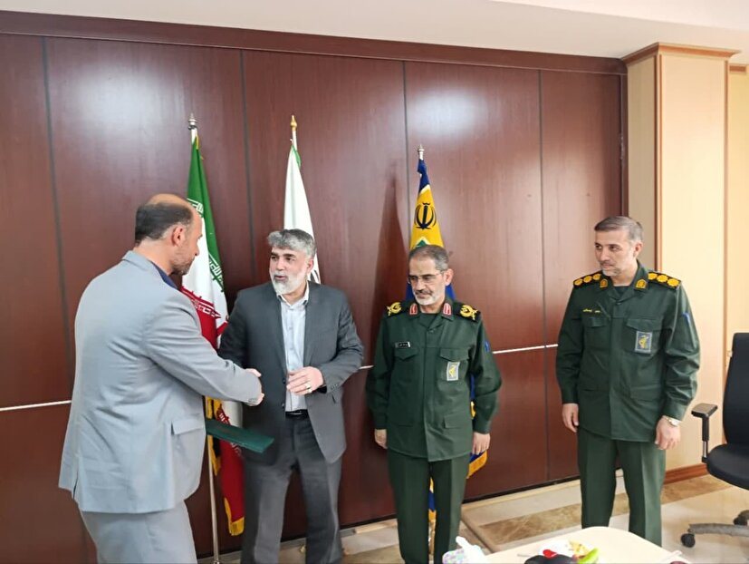 مراسم معارفه جانشین سازمان بسیج ورزشکاران برگزار شد