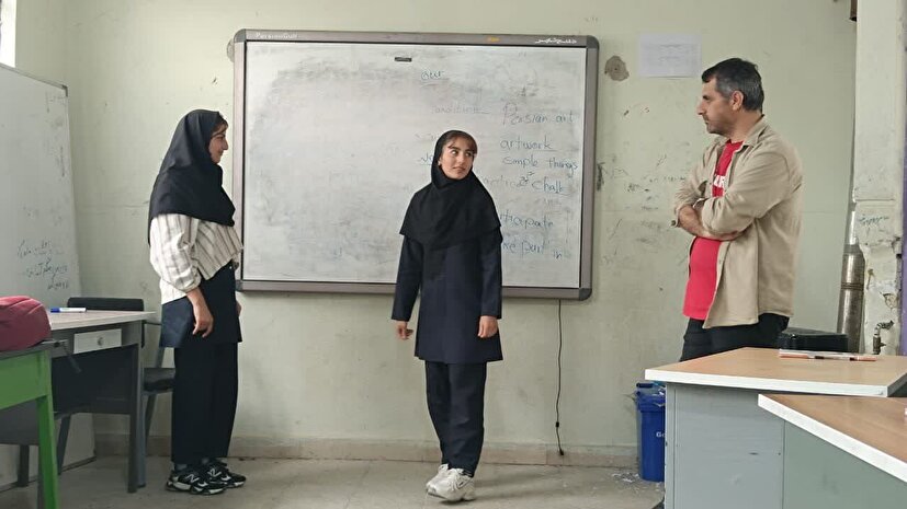 برگزاری رویداد باغ هنر مدرسه ای در یاسوج