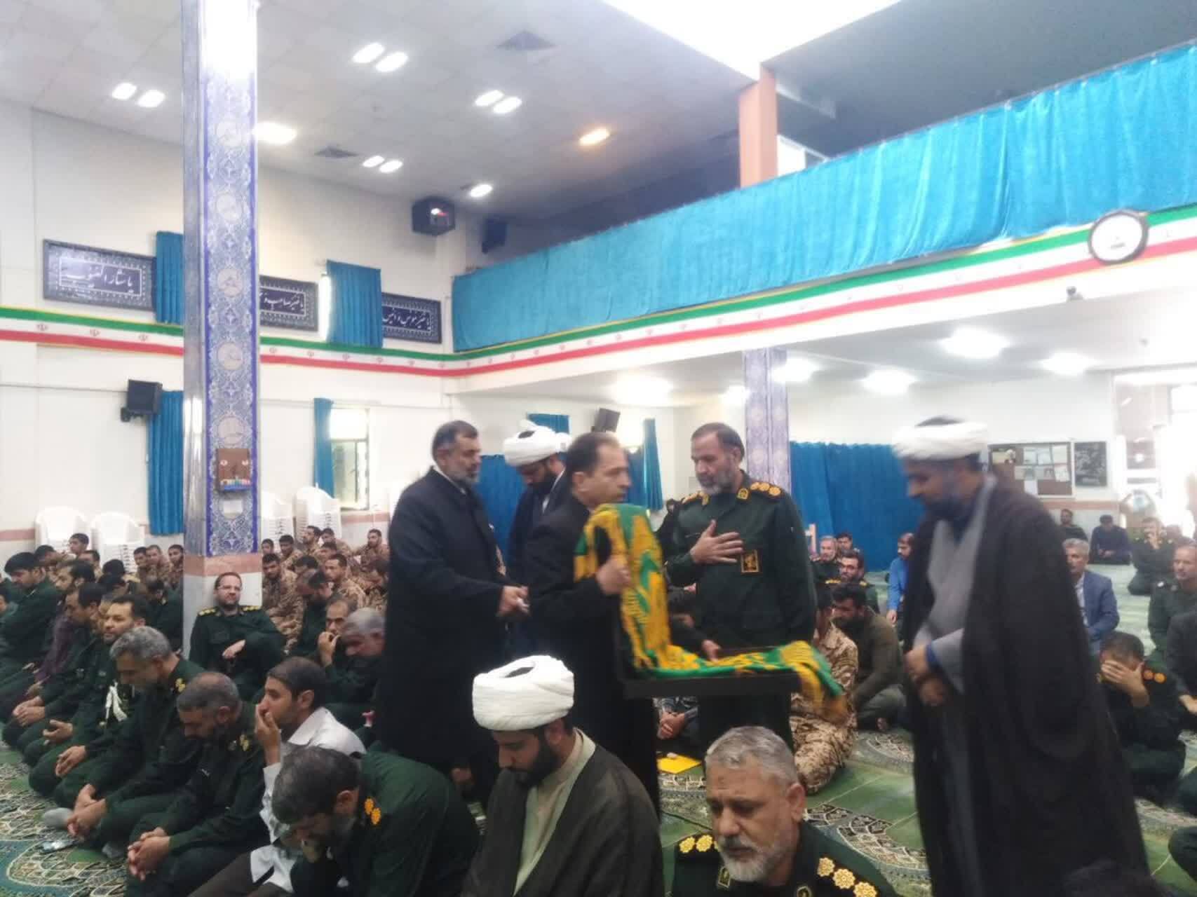 عشق ورزی سپاهیان خراسان جنوبی به پرچم شمس الشموس