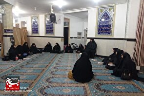 سرکشی جانشین فرمانده حوزه خواهران کوثر (س) سرخه از پایگاه بسیج