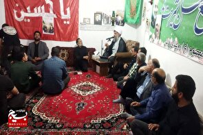 بزرگداشت اولین سالگرد شهید جمهور در روستای قایش رزن