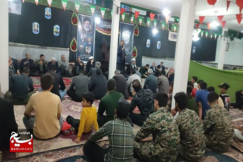 برگزاری اولین سالگرد شهیدان خدمت در روستای سوباشی گل‌تپه