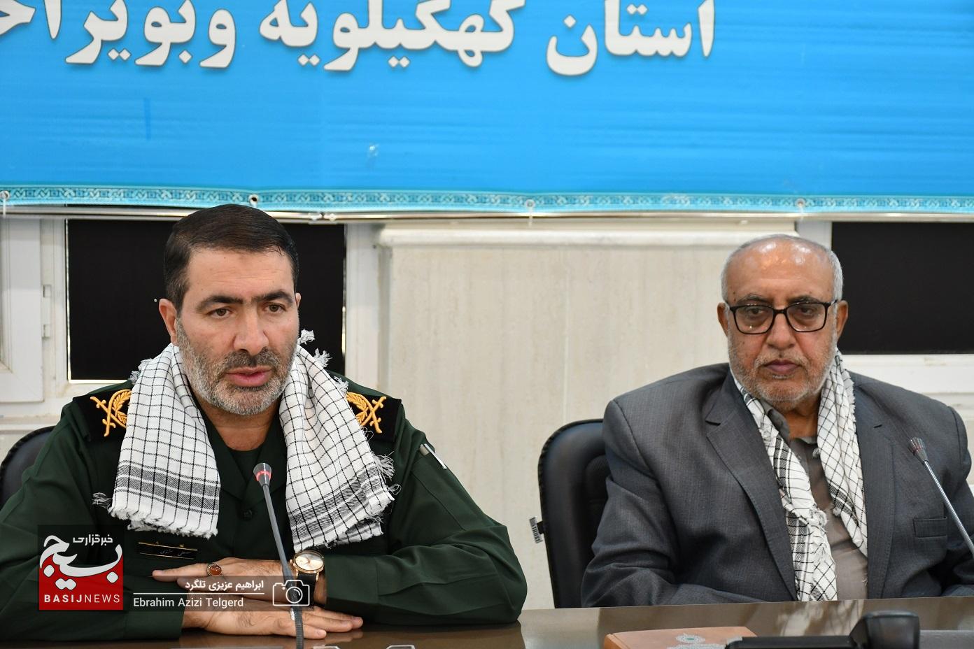 دیدار پیشکسوتان جهاد و شهادت با فرمانده سپاه فتح