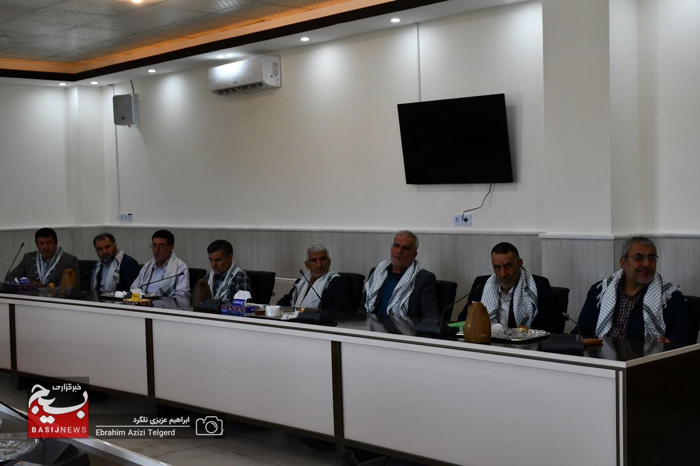 دیدار پیشکسوتان جهاد و شهادت با فرمانده سپاه فتح