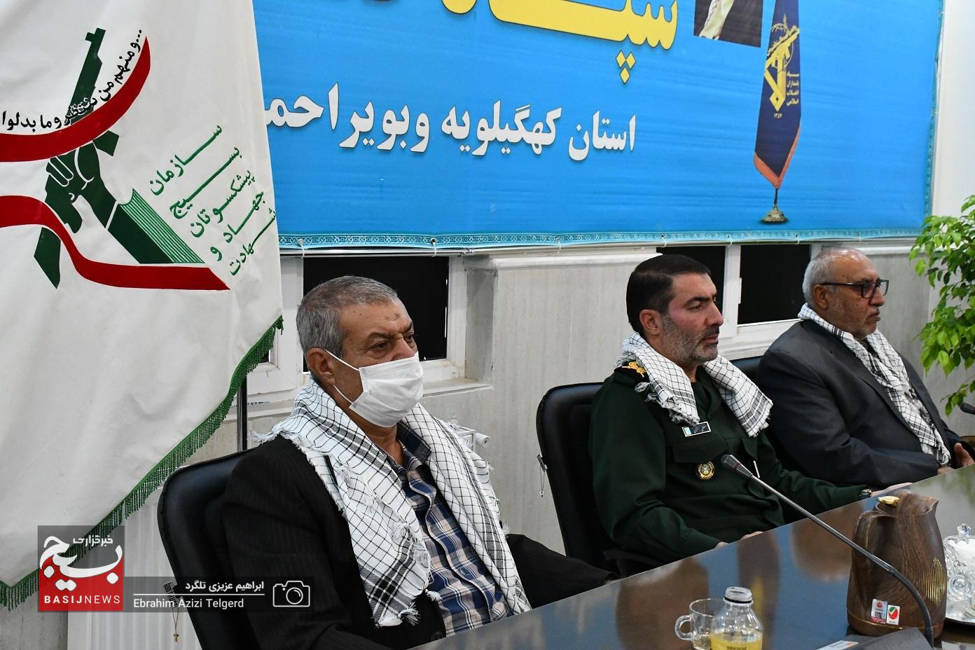دیدار پیشکسوتان جهاد و شهادت با فرمانده سپاه فتح