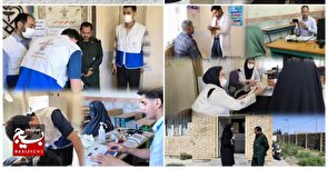 اردوی جهادی «کارزار شیفتگان خدمت» در تایباد؛ طلوع سلامت برای روستای مرزی حاجی‌آباد