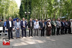 برگزاری مراسم یادیاران دیدارهمسنگران دفاع مقدس به روایت تصویر