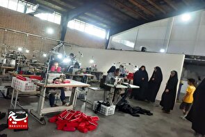 حضور ۱۱۰ نفر خواهران صالح آباد در اردوی راهیان پیشرفت